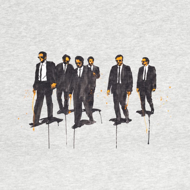 Reservoir Dogs Walking by beaugeste2280@yahoo.com